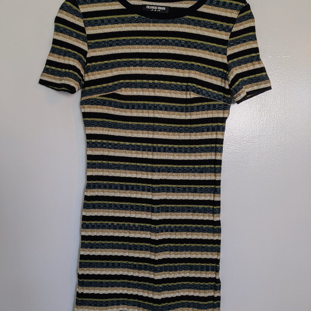 Target stripe sweater dress